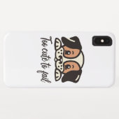 Te schattig om te mislukken Case-Mate iPhone case (Achterkant (horizontaal))