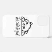Te schattig om te mislukken Case-Mate iPhone case (Achterkant (horizontaal))