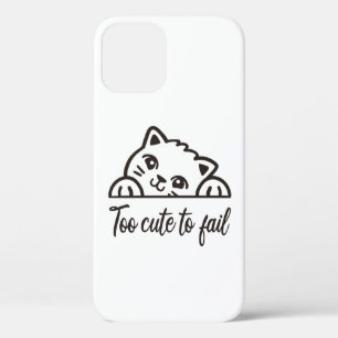 Te schattig om te mislukken Case-Mate iPhone case