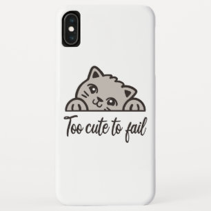 Te schattig om te mislukken Case-Mate iPhone case