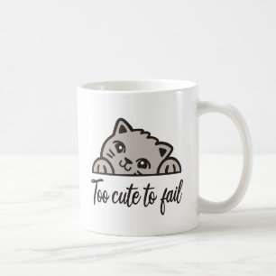 Te schattig om te mislukken koffiemok