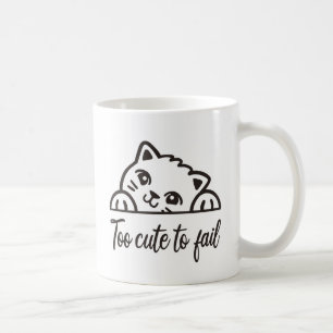 Te schattig om te mislukken koffiemok