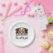 Te schattig om te mislukken papieren bordje (Feest)