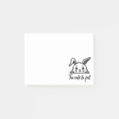 Te schattig om te mislukken post-it® notes (Voorkant)
