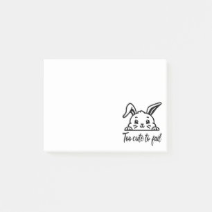 Te schattig om te mislukken post-it® notes