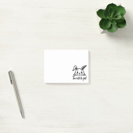 Te schattig om te mislukken post-it® notes (Kantoor)