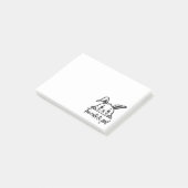 Te schattig om te mislukken post-it® notes (Schuin)