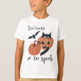 Te schattig om te spook t-shirt