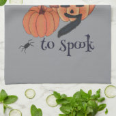 Te schattig om te spook theedoek (Gevouwen)