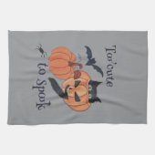 Te schattig om te spook theedoek (Horizontaal)