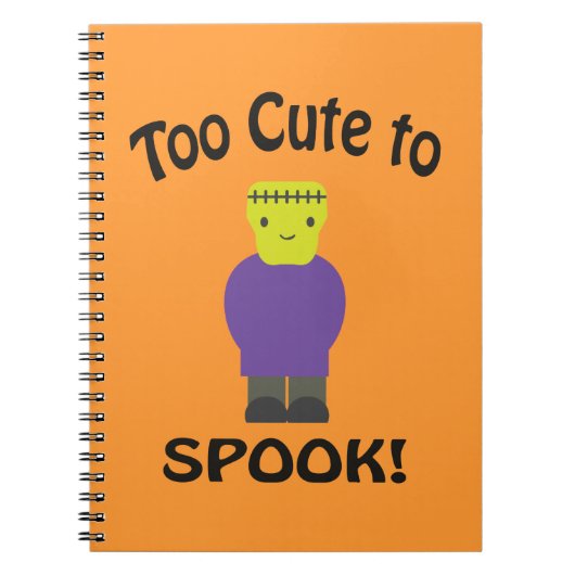 Te Schattig om te Verschrikken - Frankenstein Notitieboek (Voorkant)