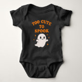 Te Schattig om te Verschrikken - Grappig Halloween Romper (Voorkant)
