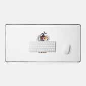 Te Schattig Om Te Verschrikken Grappige Halloween Bureaumat (Keyboard & Muis)