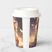 Te schattig papieren bekers (Rechts)