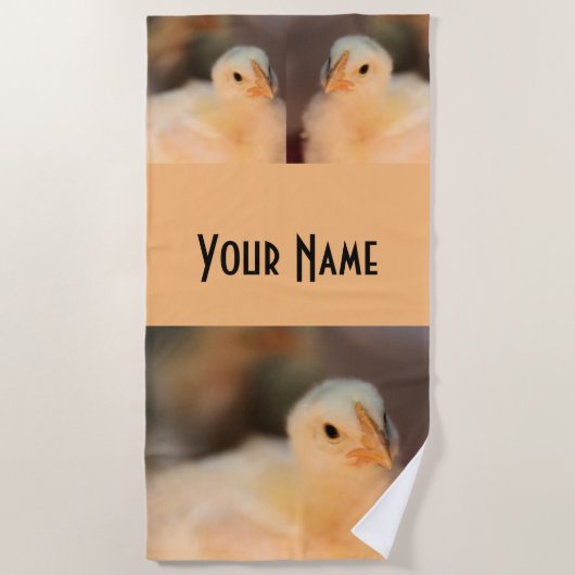 Te schattig strandlaken (Voorkant)