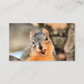 Te schattig visitekaartje (Achterkant)