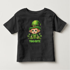 Te Schattige Baby Leprechaun St. Patrick's Day! Kinder Shirts
