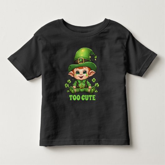Te Schattige Baby Leprechaun St. Patrick's Day! Kinder Shirts (Voorkant)