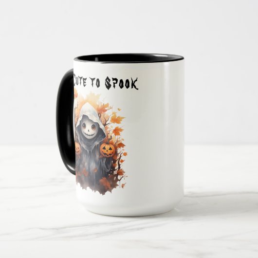 Te Schattige om een spook te maken Mok (Voorkant links)