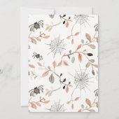 Te Schattige om grillig Halloween-Baby shower te s Kaart (Achterkant)