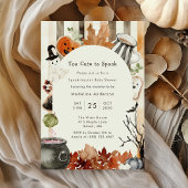 Te Schattige om grillig Halloween-Baby shower te s Kaart