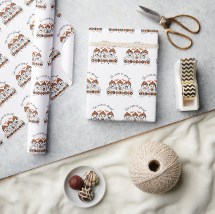 Te Schattige om Halloween-inpakpapier te spook Cadeaupapier