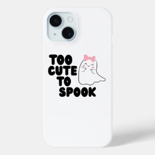 Te Schattige om Halloween telefoonhoesje te spook iPhone 15 Case