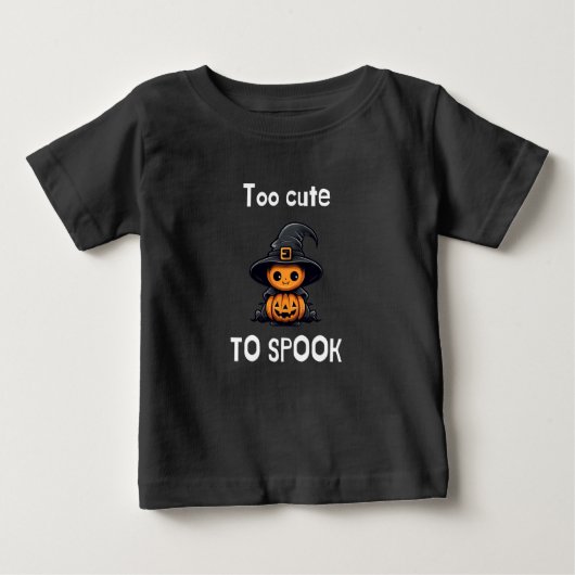 Te Schattige om Schattig Halloween T-Shirt te spoo (Voorkant)