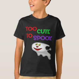 Te Schattige om Schattige Ghost Halloween-ontwerp  T-shirt