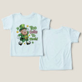 Te Schattige om speelse Leprechaun St Patricks te  (Ontwerp Voorkant & Achterkant)
