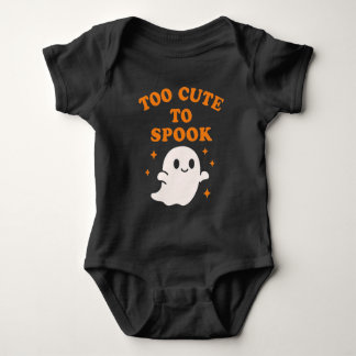 Te Schattige om spook - Grappige Halloween Ghost Romper