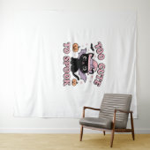 Te Schattige om spook – Halloween Cat Edition Clas Wandkleed (In Situ (horizontaal))