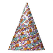 Te Schattige om spook - Kawaii Pastel Halloween Feesthoedjes (Links)