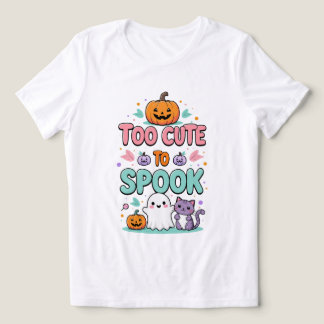 Te Schattige om spook - Kawaii Pastel Halloween Tri-Blend Shirt