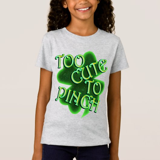 Te Schattige om St. Patrick's Day te pakken T-shirt (Voorkant)