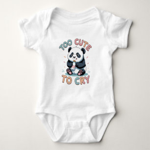 Te Schattige om te huilen Baby Outfit Schattige Po Romper