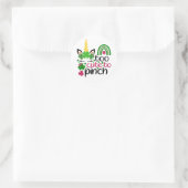 Te Schattige om te knijpen 🍀💚 Ronde Sticker (Tas)