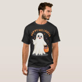 Te Schattige om te spook, hier voor de traktaties T-shirt (Voorkant volledig)