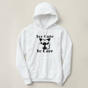 Te Schattige om voor de kat te zorgen Hoodie
