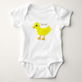 Te Schattige rubber Ducky Baby T-shirt (Voorkant)