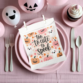 Te Schattige voor Spook | Pastel Halloween Bedankzakje