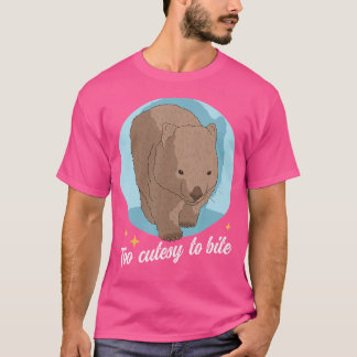 Te schattige wombats Schattigee australische womba T-shirt