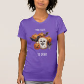 Te Schattigee Halloween koekjes om te spook T-shirt (Voorkant)