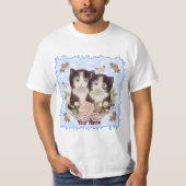 Te Schattigee Kittens kat T-shirt (Voorkant)