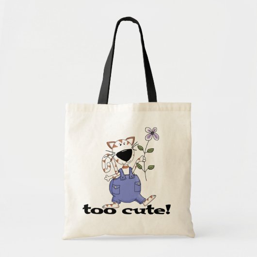 Te Schattigee Kitty Cat Tshirts en Cadeaus Tote Bag (Voorkant)