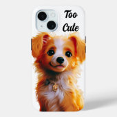 Te Schattigee puppy Case-Mate iPhone Case (Achterkant)