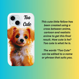 Te Schattigee puppy iPhone 15 Case