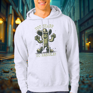 Te Scherp om aan te Paken - Vintage Cactus Hoodie