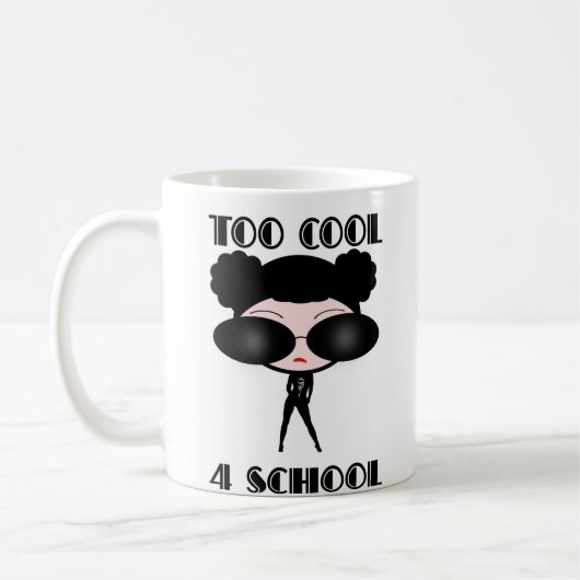 Te school 4 koffiemok (Links)
