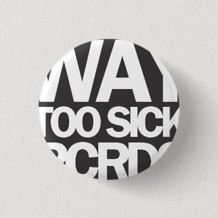 TE SICK (KLEIN) RONDE BUTTON 3,2 CM